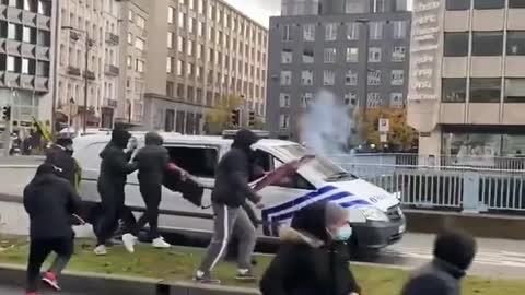 Demonstrationen in Europa