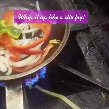 Whip it up like a stir fry