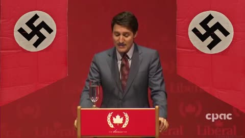 Let’s hope this was Trudeau's final public speech as dictator of Canada