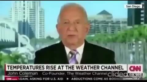 FOUNDER OF THE WEATHER CHANNEL "CLIMATE CHANGE IS NOT REAL" LIVE CNN INTERVIEW