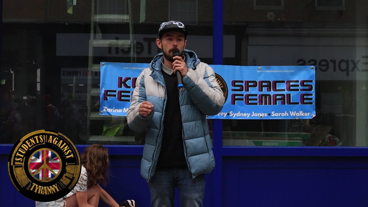 Jordan Speaks in Norwich - Keep Female Spaces Female UEA