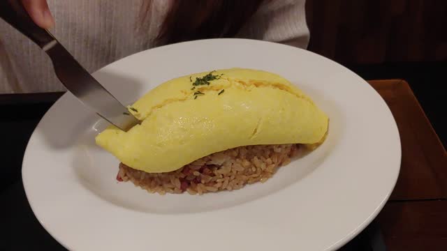 south korea Omurice