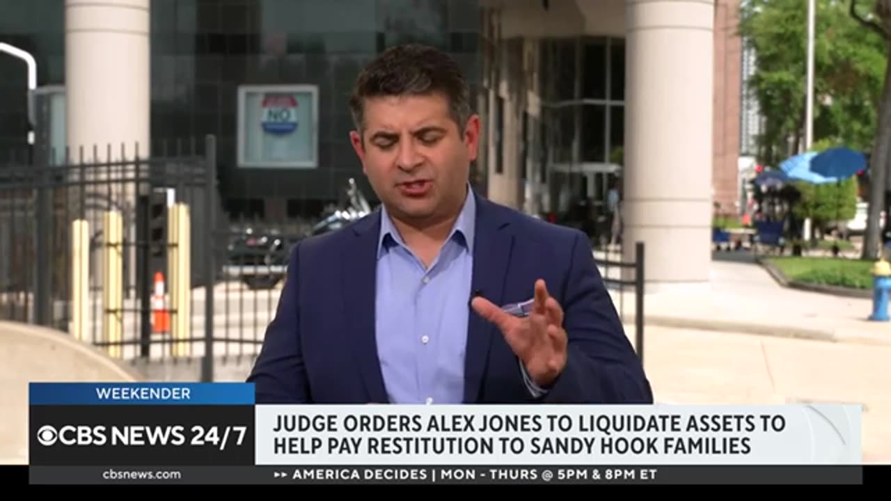 Judge orders Alex Jones to liquidate assets for Sandy Hook families CBS News