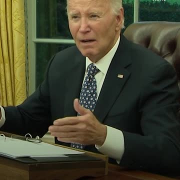 Biden says Trump is 'lying' about administration not doing enough on hurricane response #shorts