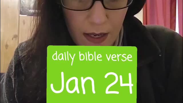 KJV. JAN 24