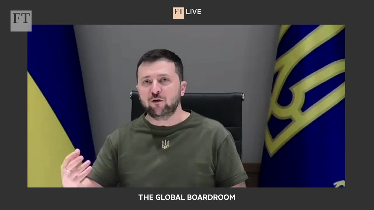 Volodymyr Zelensky gave an interview to Financial Times editor Ruli Khalaf