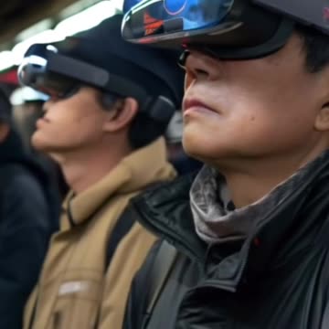 Transforming humanity into automatons, trapped in an artificial and dystopian reality