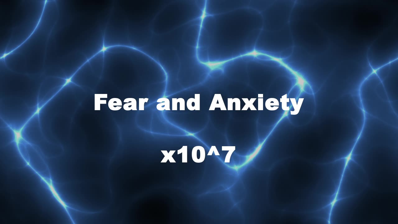 Amplified Reiki [AR] for Fear and Anxiety - 10^7 x Stronger Energy