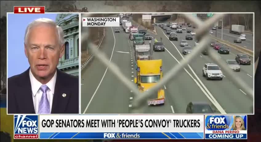 Yesterday I heard from members of the People’s Convoy.