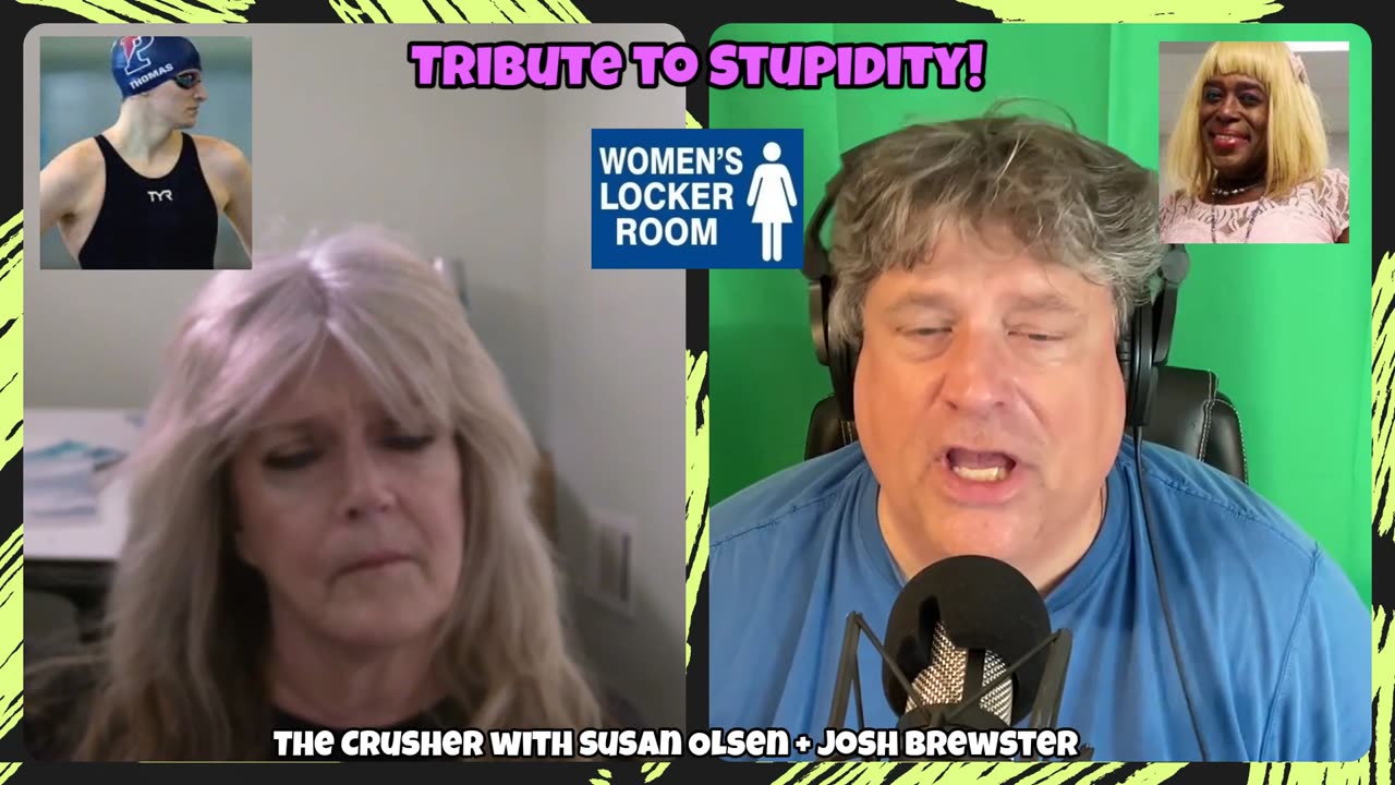 Tribute to Stupidity! Men in Women's Locker Rooms (short clip from The Crusher)