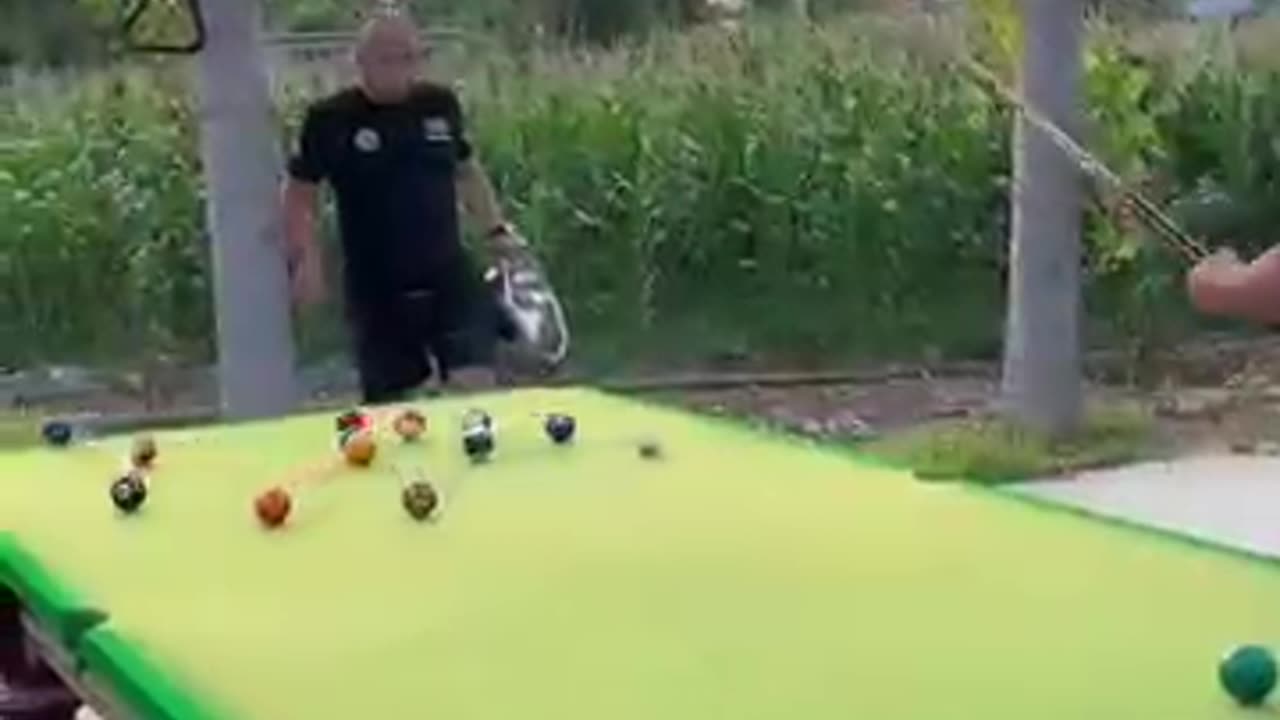 Funny billiards video