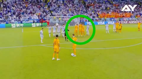 Impossible moments in football matches