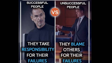 Difference between successful and u successfull man