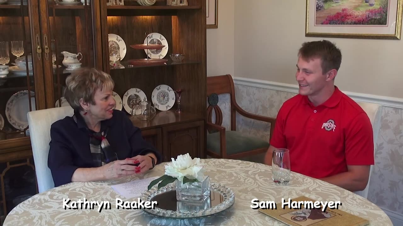 Kathryn Raaker's World with Kathryn interviewing Sam Harmeyer