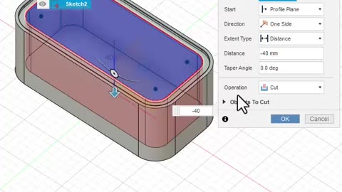 Fusion360: Make a Rounded Box