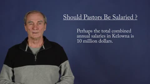 Like Really? - Should Pastors Be Salaried?