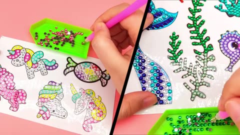 EDsportshouse Decorate Your Own Water Bottle Kits for Girls
