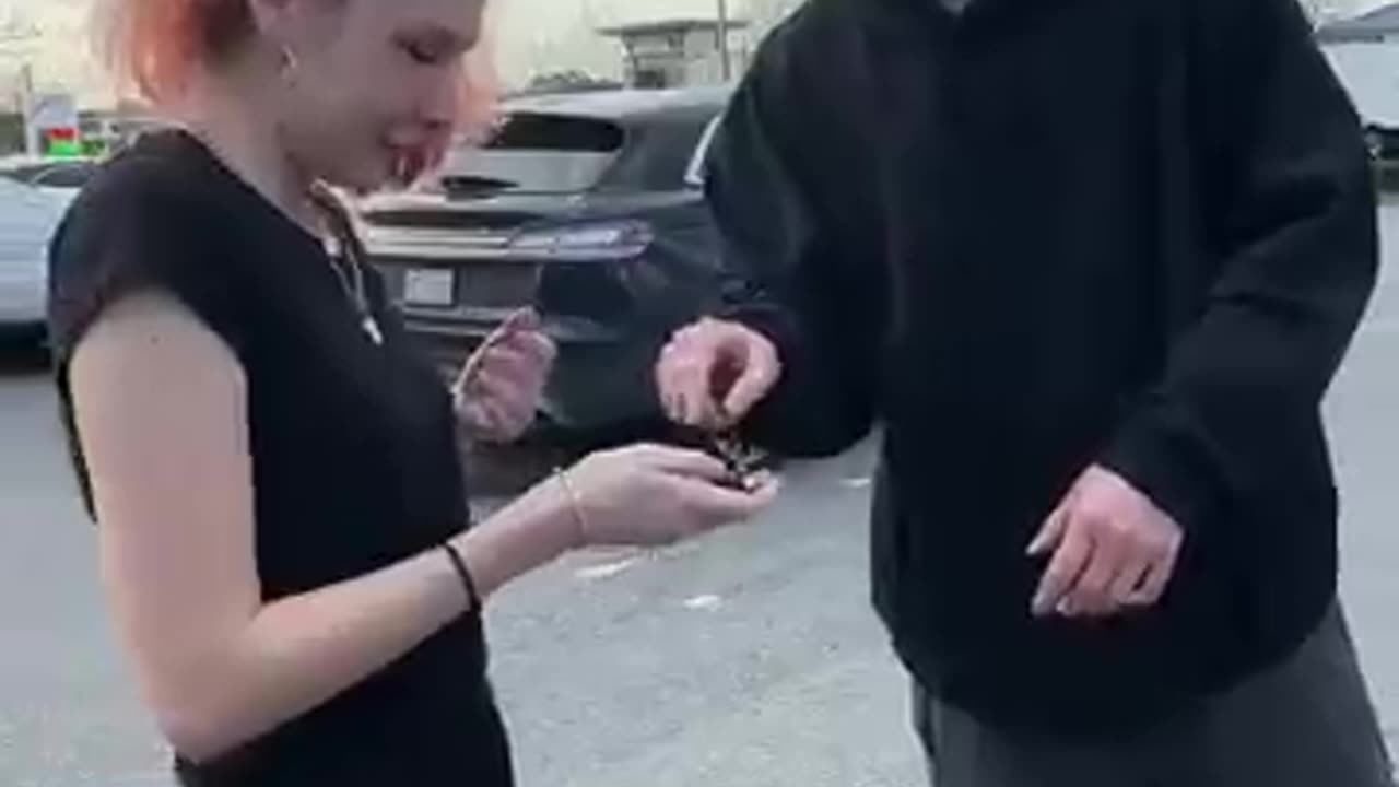 Tipping A Car To A Waitress