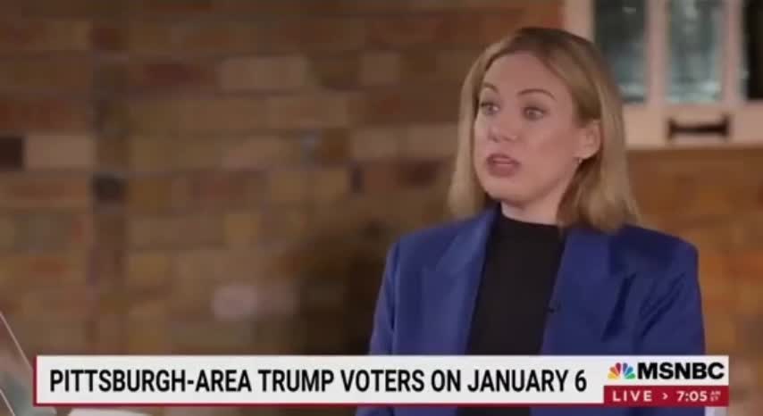 Trump Voters Shut Down MSNBC Host from Peddling False Narratives About January 6th