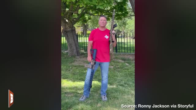 "Come & Get It" -- Texas Rep. Ronny Johnson Challenges Biden Admin on Behalf of Gun Owners