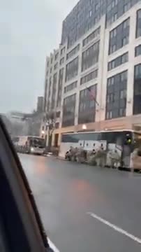More bus loads of National Guard arriving in DC