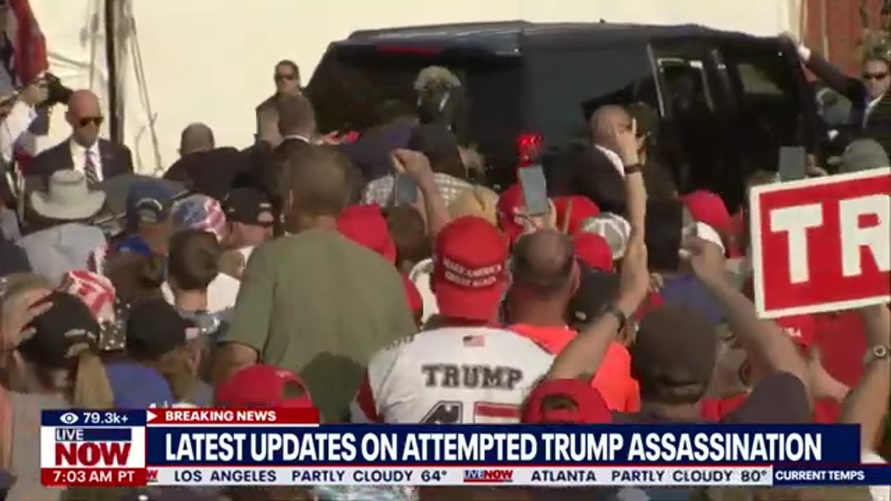 BREAKING: Secret Service says why agents weren't on the sniper's roof during Trump shooting
