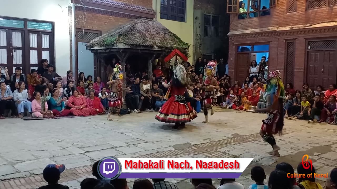 Mahakali Nach, Nagadesh, Madhyapur Thimi, Bhaktapur, 2081