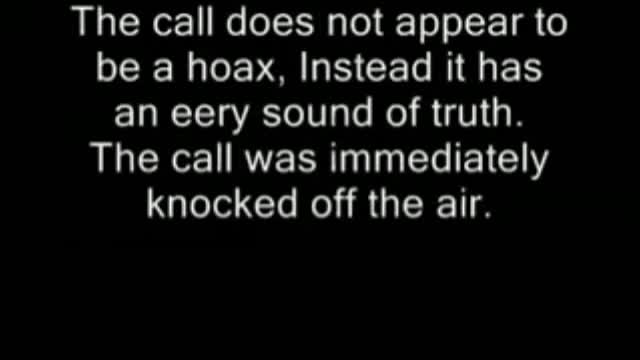 UFO sightings - Frantic Call