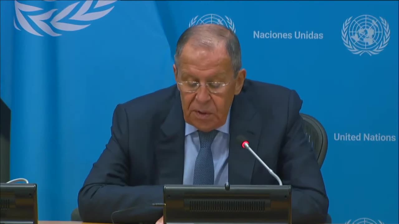 Sergei Lavrov holds press conference following UN General Assembly address! - September 28, 2024