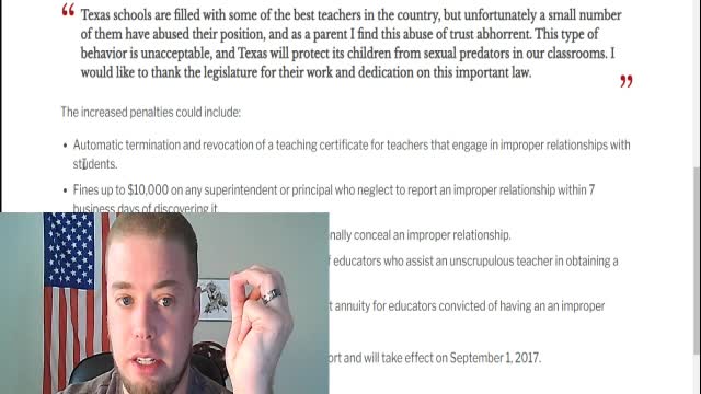Texas Senate Bill 7 and Possible Outcomes for Educators