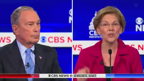 Warren bashes Bloomberg for telling woman to kill baby