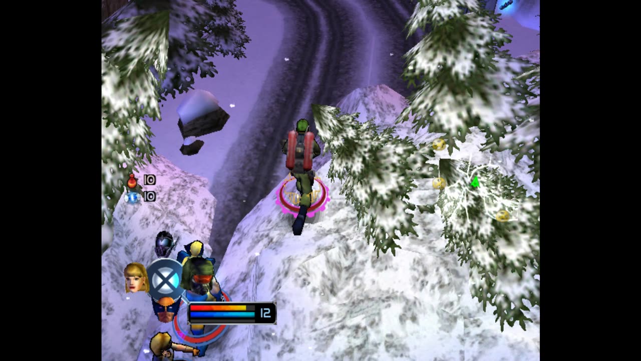 X men legends playable NPC characters in 4 player missions Part 1