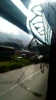 'trancón' en la autopista Bucaramanga- Piedecuesta generó caos vial