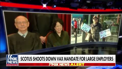 SCOTUS guns down Biden's vax mandate for private employers.