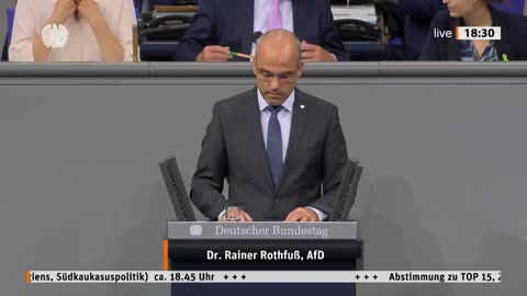 Dr. Rainer Rothfuß Rede vom 10.10.2024 – Europäische Zukunft Georgiens, Südkaukasuspolitik