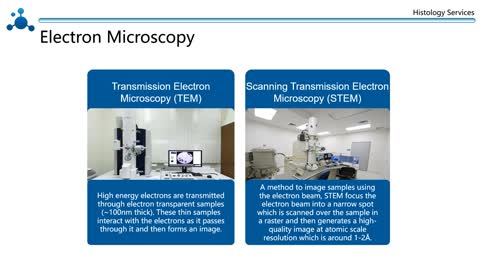 Comprehensive histology services