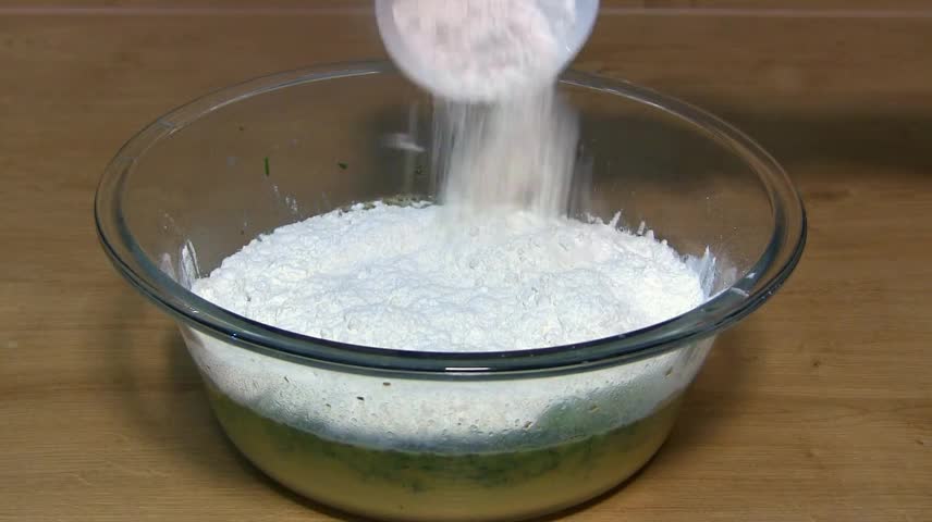 Add Flour And Baking Soda