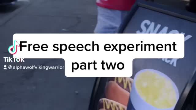 Free speech experiment 2/3