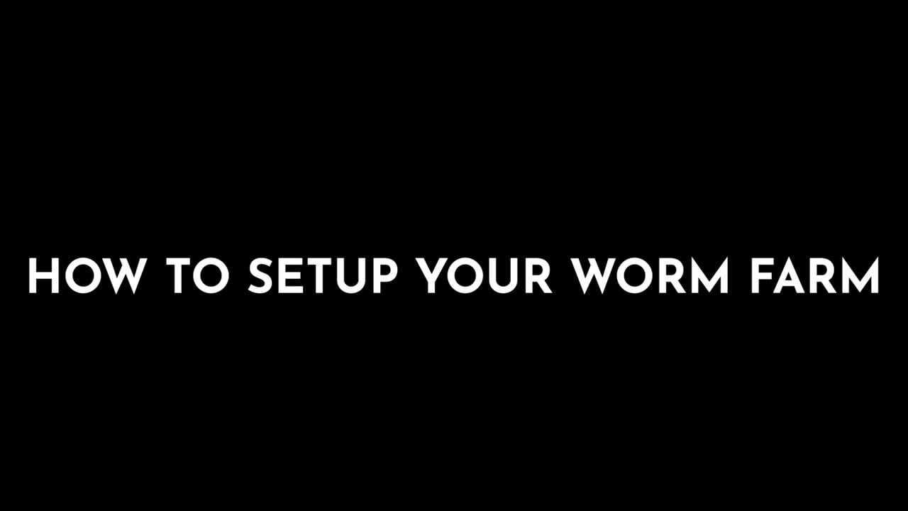 HOW TO START A WORM FARM _ DIY Worm Farm _ Worm Farm Setup _ Hey It's a Good Life