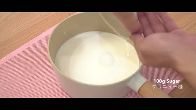 The process of making chocolate desserts