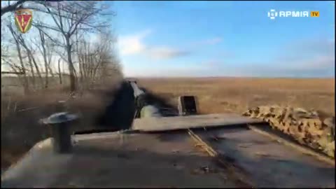 Riding with the Crew of a Ukrainian 155mm Krab Heavy Gun