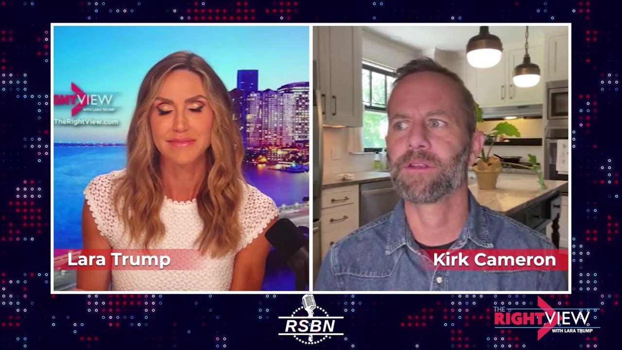 The Right View With Lara Trump & Kirk Cameron 8/29/24 Kirk Discusses His New Book “Surviving Hollywood”