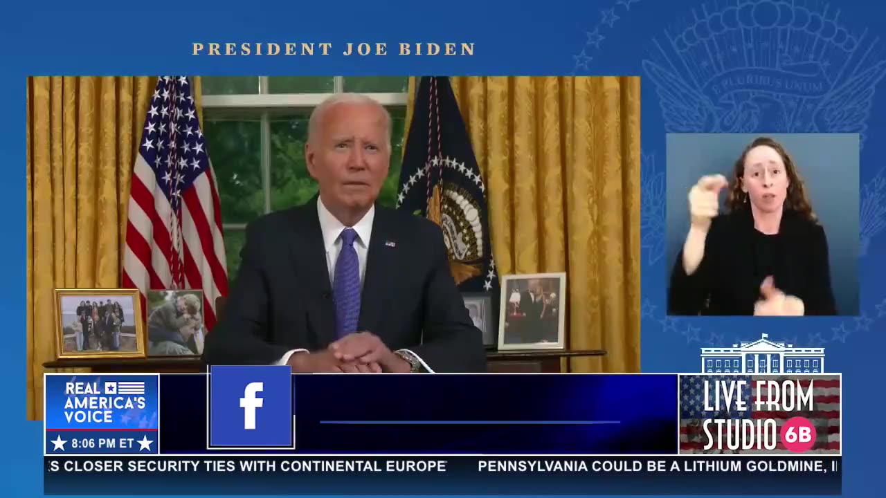 President Joe Biden Addresses the Nation