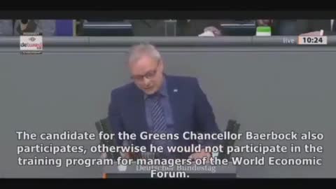 WEF 4th Industrial Revolution Called out in Bundestag by AfD -Mar 13 2021