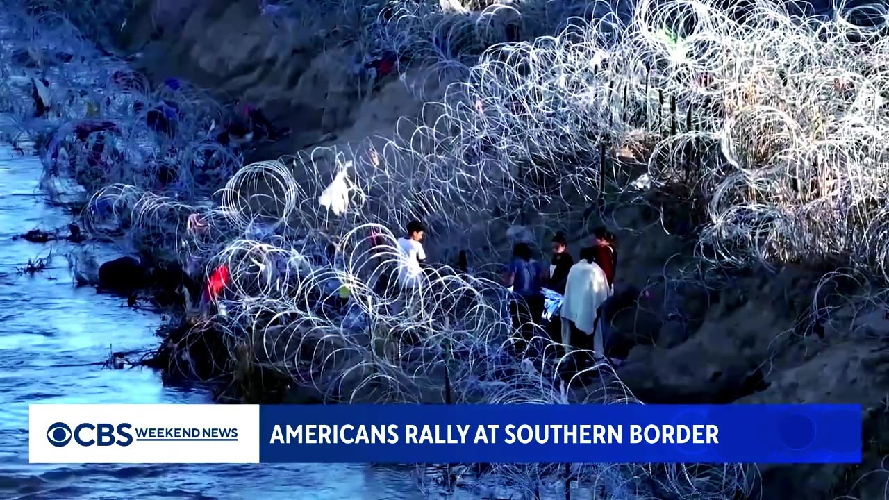 Protesters rally against illegal immigration at Texas southern border