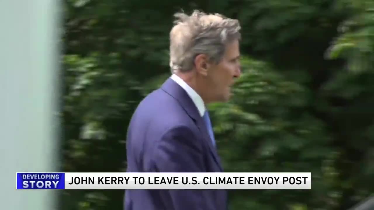 John Kerry, the US climate envoy, to leave the Biden administration