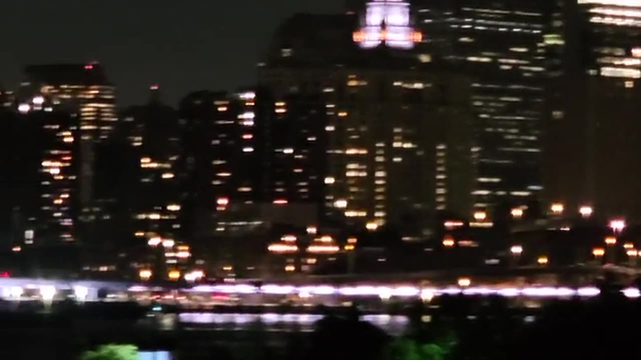 "Awe-Inspiring Vistas: Columbia Heights to the Statue of Liberty with Evening Manhattan"