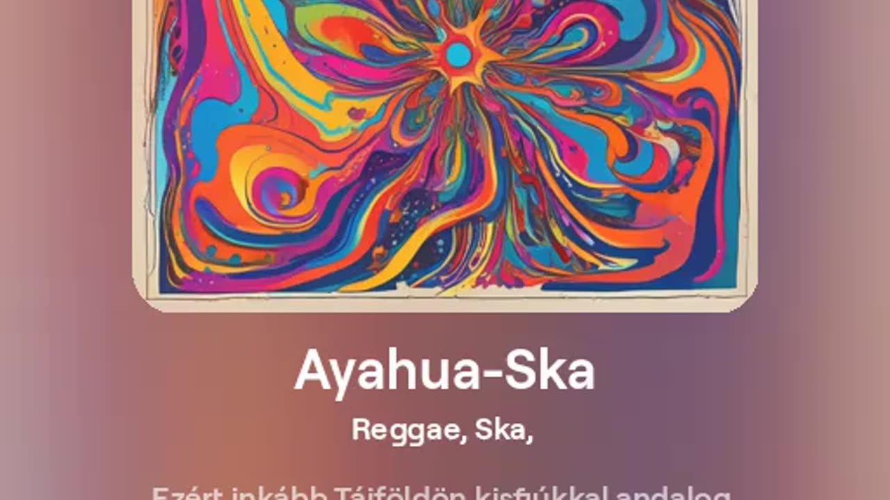 Ayahua-Ska - közéleti szatíra AI-generált ska alapra