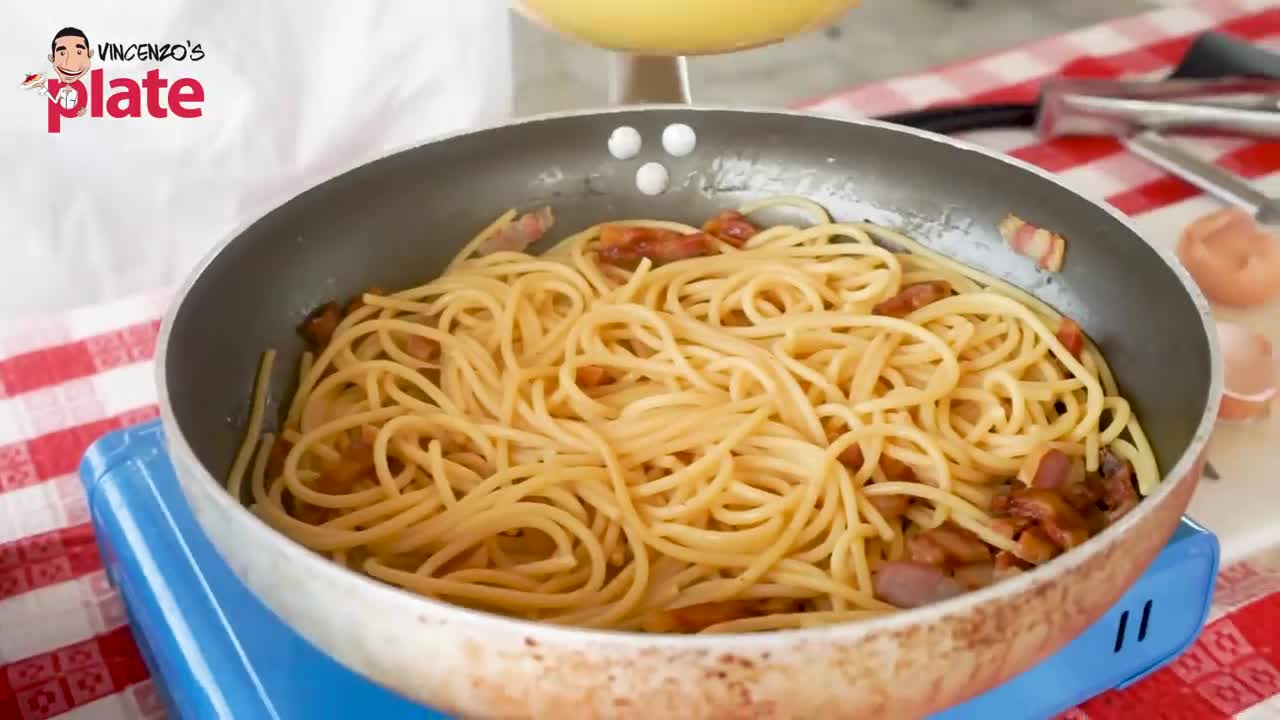 How to make The ORIGINAL SPAGHETTI CARBONARA RECIPE