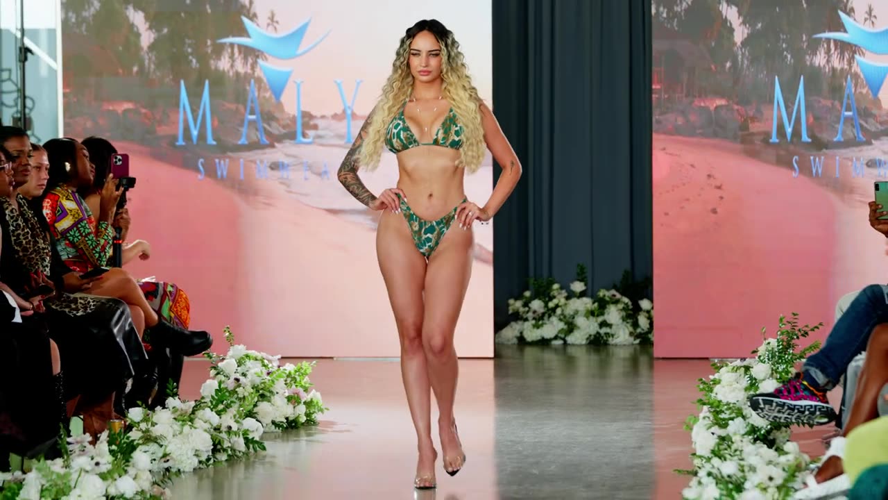 "Maly Swimwear Full Show | Fusion Fashion at Miami Art Basel 2024"